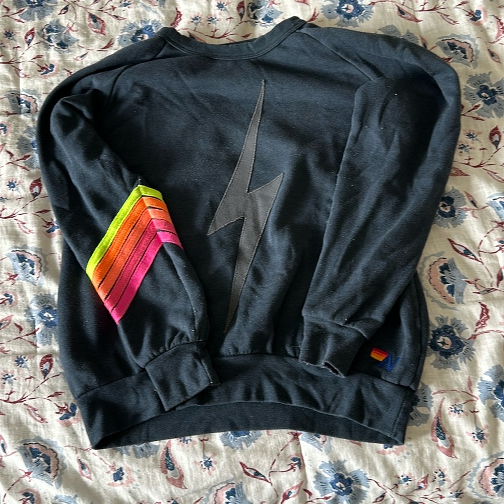 Aviator Nation Sweatshirt with Stripes